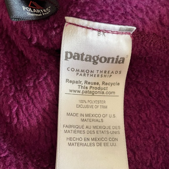 Patagonia Re-Tool Snap T Pullover Violet Small - Picture 5 of 5